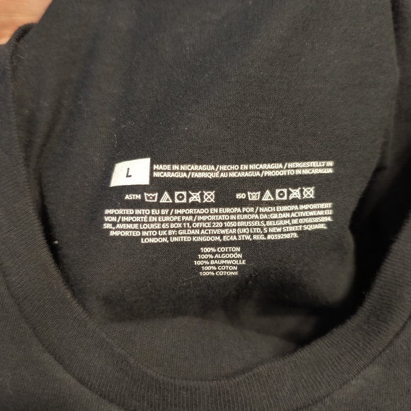 I'm With Bumblebee Halloween Costume Party Matching Couples T-Shirt Men's L - Picture 7 of 8